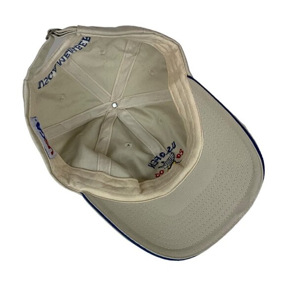 US Open 2006 Winged Foot USGA Member Golf Hat Cap Blue Canvas Adjustable - Picture 7 of 7